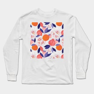 Pink Pomegranates Long Sleeve T-Shirt